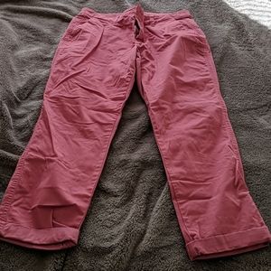 Gap salmon Chino ankle pants 4